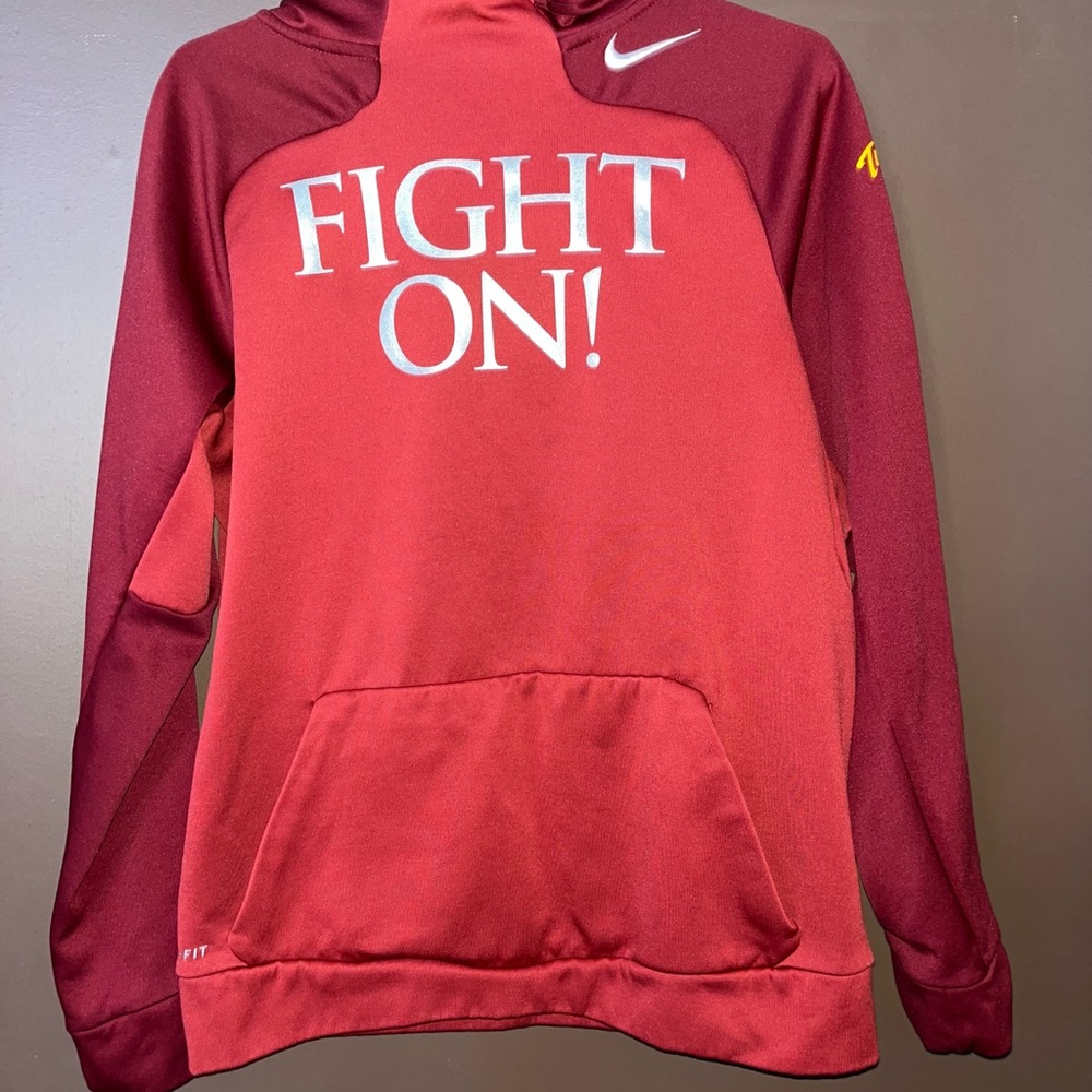 USC Nike “Fight On” Thermal Hoodie SZ Small